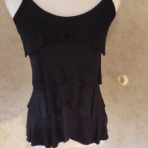 INC International Concepts Ruffled Camisole - EUC